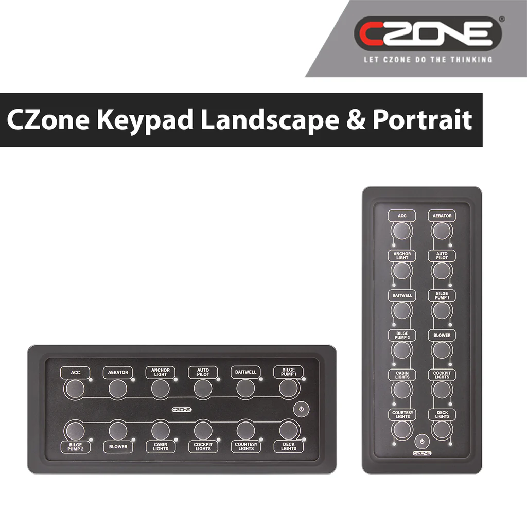 6-way i 12-way vodootporni keypadi