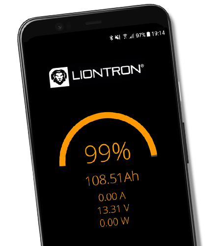 LIONTRON Bluetooth battery monitoring app