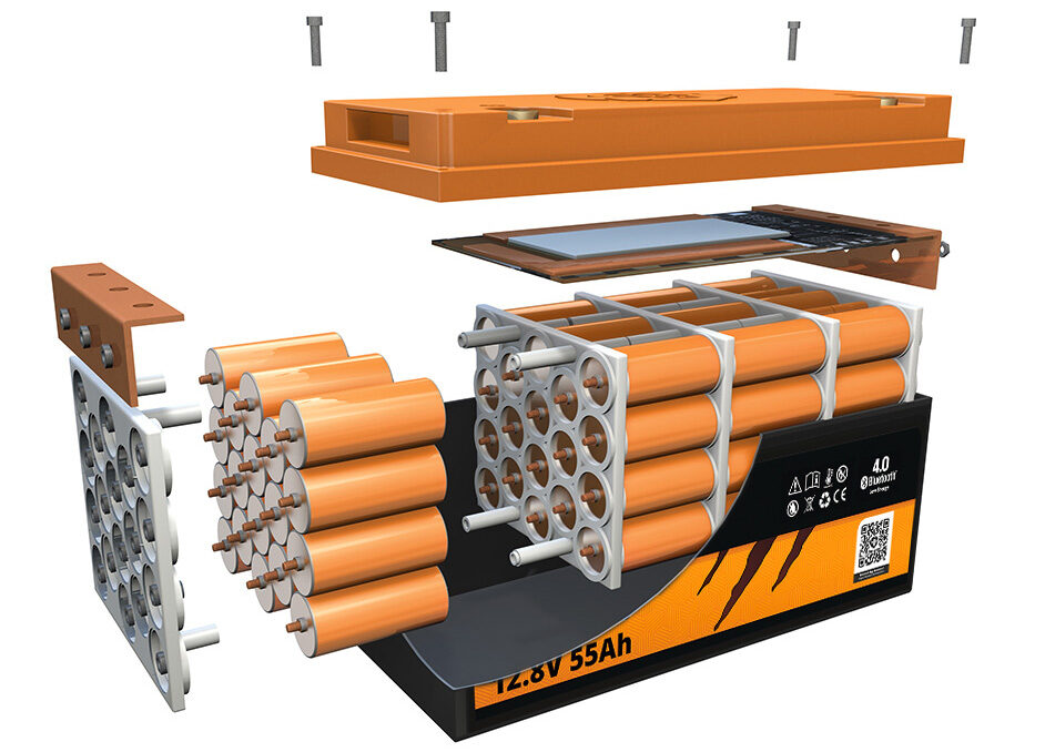 LIONTRON modular serviceable battery construction